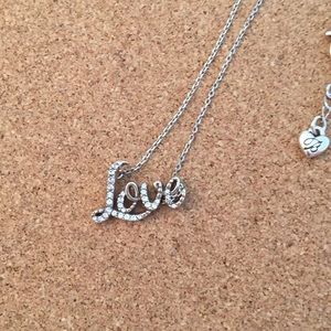 NWT BRIGHTON LOVE SCRIPT NECKLACE